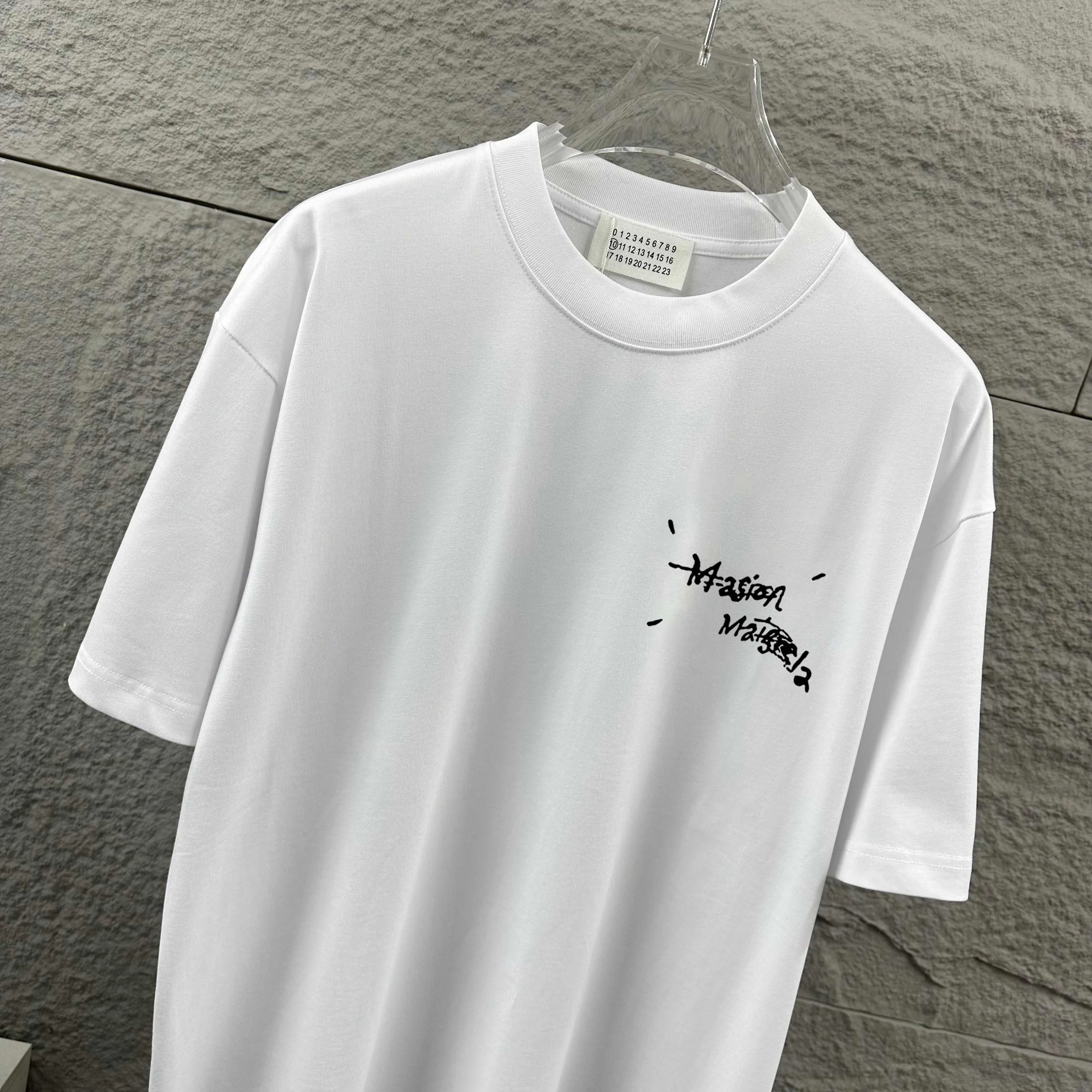 MM 6 * 2026 New Arrival mm 6 Classic T Same Style. ：White Black Size： S （90-130 ） M （120-150 ） L （140-165 ） XL （160-180 ） XXL （180-210 ）